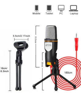 Micrófono Con Tripode Cable 3.5mm